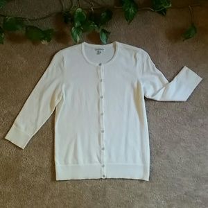 Croft & Barrow Button Down Cardigan Sweater Sz XS